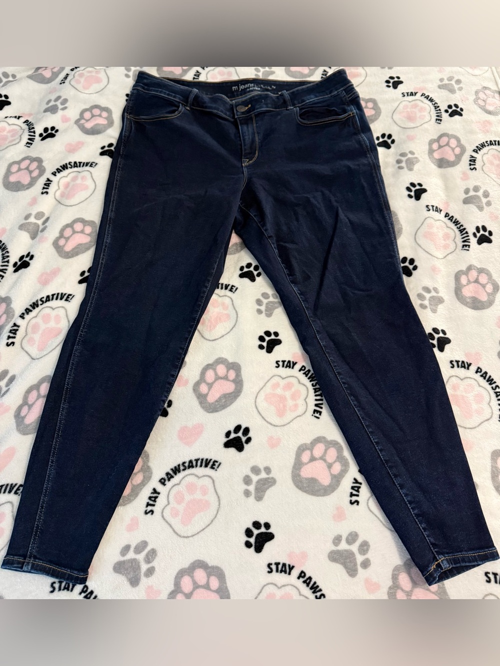 Maurices Navy Skinny Jeans